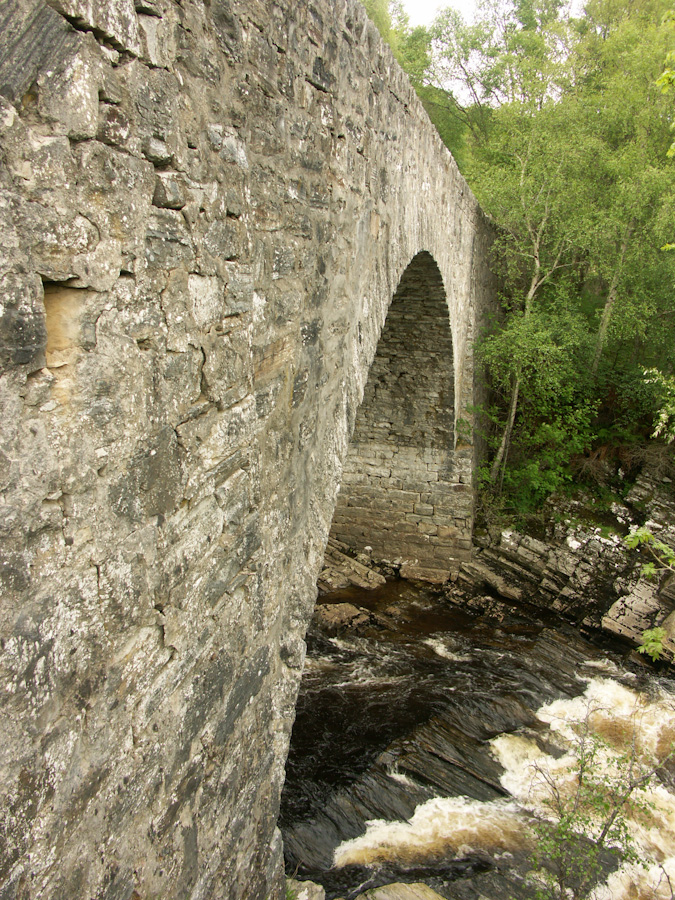 Old Oykel Bridge over River Oykel
